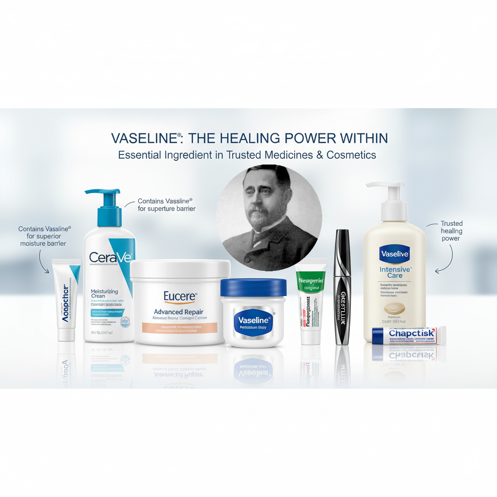 从曾经石油业的废物到现代医药化妆品业的宠儿：凡士林的进阶史